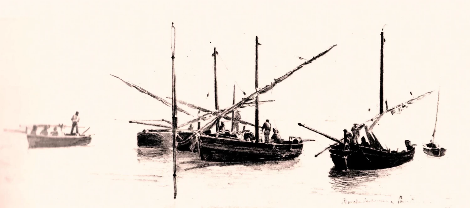 Barche pescherecce a Portovenere